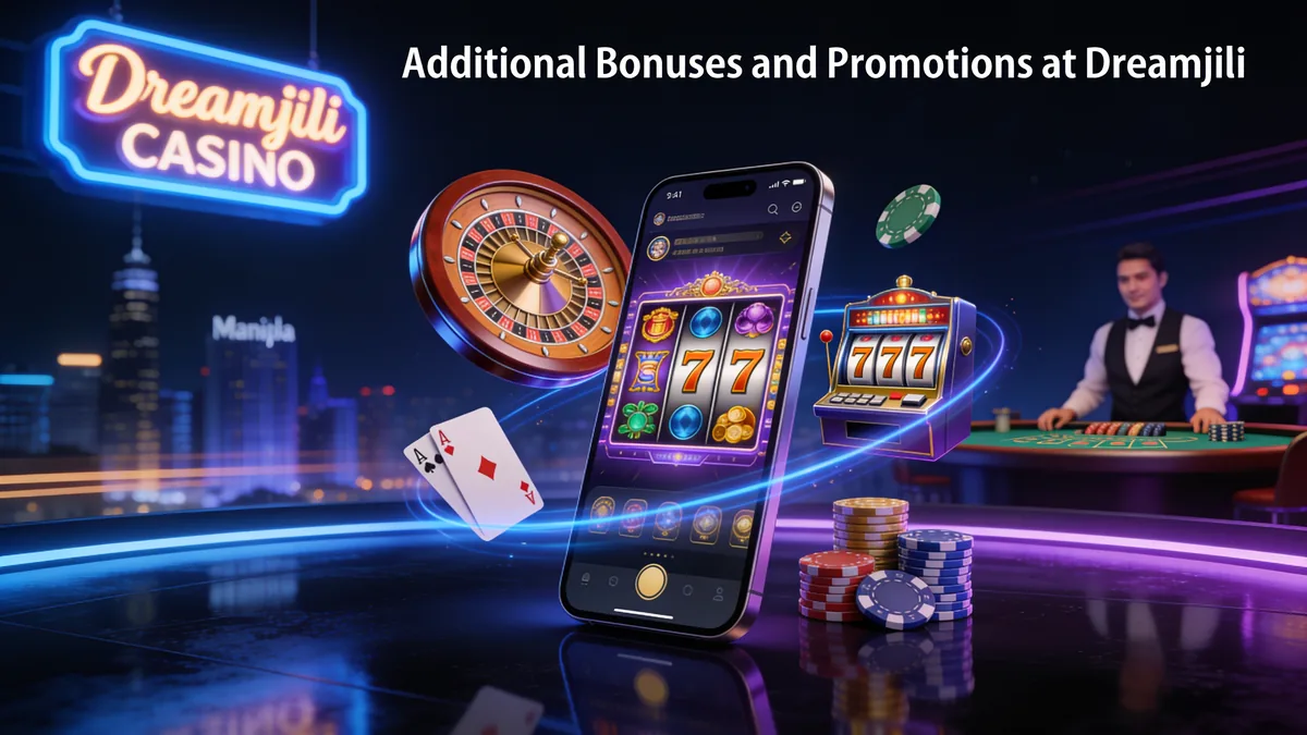 Additional Bonuses and Promotions at Dreamjili: dreamjili guide for players in the Philippines